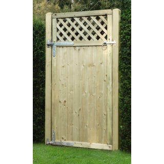 Tongue And Groove Lattice Top Gate 1.8m x 900mm TGLTG180