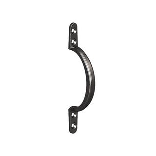 black door gate handle pre-packed