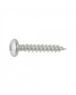 Durapost Ruspert Silver Pan Head Screws 4.0x40mm Bag of 10