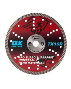 115mm Dia TX10R Superior Multi - Steel Diamond Blade Spectrum