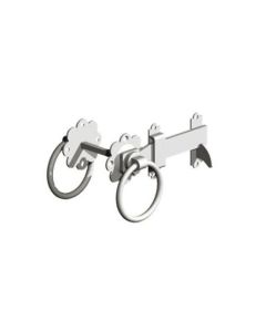 Galv 6" (150mm) Ring Gate Latches PRE-PACKED