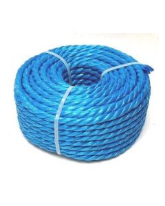 Blue Rope 6mm 30m Coil Polyprop 3 Strand