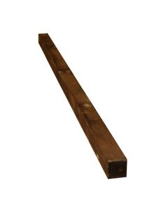 75x75x1800mm Brown Treated Timber Post